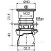 Кнопка Аско-Укрем TB5-AS142 з ключем (A0140010162)