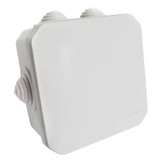 Коробка розподільча ДКС 100х100х50 сіра IP55 ( 53800 )
