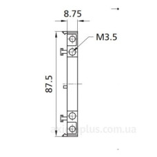 Блок-контакт ETI 002461101 RH 11 (1NO+1NC) (для типу R)