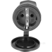 Каучукова переносна розетка E.Next e.socket.rubber.029.16 16А із заземленням та захисною кришкою (s9100024)