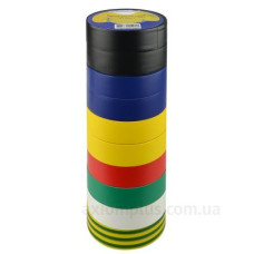 Набір ізолент №3 Аско-Укрем 0,13x19мм/20м 10шт 2 чорні+2 сині+2 жовті+1 червона+1 зелена+1 біла+1 жовто-зелена (A0150020023) Набір ізолент №3 Аско-Укрем 0,13x19мм/20м 10шт 2 чорні+2 сині+2 жовті+1 червона+1 зелена+1 біла+1 жовто-зелена (A0150020023)