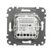 Універсальний поворотний світлорегулятор Schneider Electric білий SDD111502