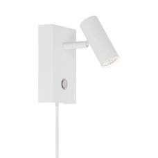 Бра, настінний світильник Nordlux 2112231001 Omari LED 1x3.2W 2700K 320Lm IP20 білий