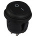 Перемикач Аско-Укрем KCD1-5-101W B/B (0-I) IP65 чорний (A0140040073)
