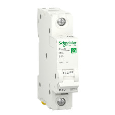 Автоматичний вимикач Schneider 6кА B 1p 10А Resi9 ( R9F02110 )