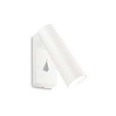 Бра, настінний світильник Ideal Lux 280998 Pipe LED 1x7W 3000K 670Lm IP20 білий