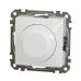 Поворотний світлорегулятор Schneider Electric Sedna Design & Elements RC 3-370 Вт білий SDD111501