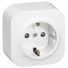 Розетка 2К+З Legrand Forix біла