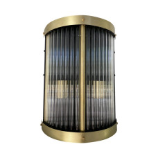 Бра, настінний світильник Pikart 23531 GL Tubes E14 2x60W IP20 латунний