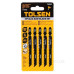 Комплект лобзикових полотен Tolsen (76802) Т144D (5шт) Комплект лобзикових полотен Tolsen (76802) Т144D (5шт)