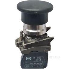 Кнопка Promfactor FP4-BC21 1NO чорна (FP4-BC21) Кнопка Promfactor FP4-BC21 1NO чорна (FP4-BC21)