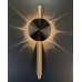 Бра, настінний світильник Zuma Line WL32160/3W/GD Flux LED 1x3W 3000K 175Lm IP20 золотий (5905316693487)