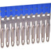Втична 10P перемичка ETI 3903027 ESC-PTP2/10/B для ESC-CBC.2 з синьою ізоляцією