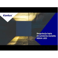 Світильник на фасад будівлі Kanlux Reka LED EL 7W-L-GR (28990) графітовий