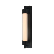 Бра, настінний світильник Zuma Line WL32187/8W/BK Kalia LED 1x8W 3000K 591Lm IP44 чорний (5905316693616)