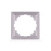 Рамка 1-містна E.Next e.lux.10024L.1.fr.aluminium алюміній (ins0040089)
