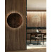 Бра, настінний світильник Nowodvorski 11292 Ring Timber LED XL 1x16W 3000K 290Lm IP20 коричневий