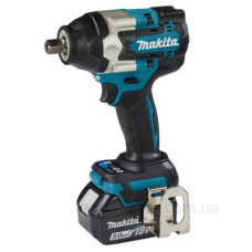 Акумуляторний ударний гайкокрут Makita DTW701RTJ LXT 18В 5Аг з 2 акумуляторами DC18RC