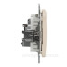 Кінцева TV-розетка 4 дБ Schneider Electric Sedna Design & Elements бежева SDD112471