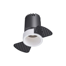 Точковий світильник Kloodi KD-GIRON107 TR 6W 3K 38D WH/REF-WH LED 480Lm IP20 білий