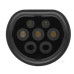 Адаптер Olink АС Type 1 - Type 2 250В 7,4кВт до 32A