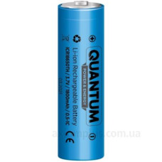 Акумулятор літій-іонний Quantum ICR18650TH/1800 Li-ion ICR18650 1800mАч 0.5-1С 1шт Акумулятор літій-іонний Quantum ICR18650TH/1800 Li-ion ICR18650 1800mАч 0.5-1С 1шт