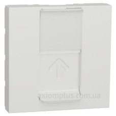 Накладка для розетки RJ45 Schneider Electric NU941118 2М (біла)