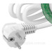 Розетковий блок Schneider Electric INS44004 (2К+З)+USB тип А (білий), що вбудовується в стіл.