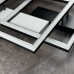Світильник LED smart BRIONI-S+пульт 84W 3000-5000K IP20 квадрат біло-чорний Violux ( 220705 )