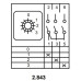 Пакетний перемикач Аско-Укрем ПКП Е9 2.843 A0110010022 (0-1-2-3 вибір фази)