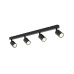Світильник поворотний, спот TK Lighting 6177 Top GU10 4x10W IP20 чорний