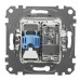 Кінцева TV-розетка Schneider Electric Sedna Design & Elements + RJ45 кат. 6 UTP біла SDD111469T