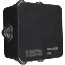 Розподільча коробка Аско-Укрем UAtmo Jet Black 85*85*50 Розподільча коробка Аско-Укрем UAtmo Jet Black 85*85*50