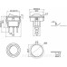 Перемикач E.Next e.switch.key.01 3pin з індикацією (s2040001)
