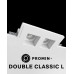Точковий світильник Promin Double Classik L GU10/G5.3 2x10W IP20 Wh