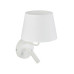 Бра, настінний світильник TK Lighting 11393 Maja E27+G9 1+1x15W+8W IP20 білий