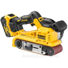 Стрічкова безщіткова шліфмашина DeWALT DCW220P2 XR Li-lon 18В розмір стрічки 75х533мм