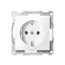 Механізм розетки SCHUKO з центр.платою білий 16А Merten, MTN2301-0325