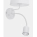 Бра, настінний світильник TK Lighting 2535 Maja E27+GU10 1+1x15W+8W IP20 білий