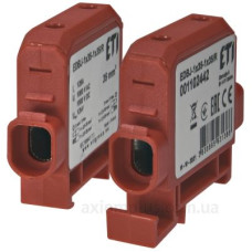Ввідна силова клема ETI EDBJ-1x35-1x35/R 125A 1000В AC/1500В DC червона (1102442)