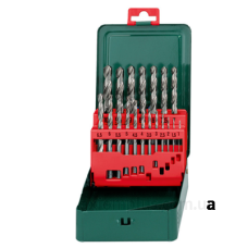 Набір свердл Metabo 627153000 HSS-G Promotion (19шт)