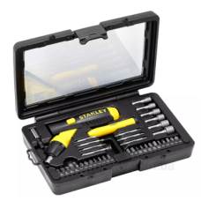 Набір біт Stanley 0-63-038 Pistol Grip Ratchet з тримачем з храповим механізмом (36шт)