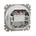 Одноклавішний вимикач Schneider Electric Sedna Design SDD211101 IP44 білий