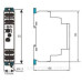 Реле контролю рівня рідини TOSUNlux TRL8-02 DC24/АС240 10А 5-100кОм (6931934201239) Реле контролю рівня рідини TOSUNlux TRL8-02 DC24/АС240 10А 5-100кОм (6931934201239)