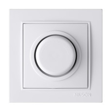 Світлорегулятор Nilson Thor білий 1000W з підсвіткою ( 27111053 ) Світлорегулятор Nilson Thor білий 1000W з підсвіткою ( 27111053 )