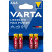 Батарейка Varta MAX TECH AAA (блістер 4шт)