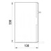 Шафа під лічильник e.plbox.250.330.130.1f.2m.blank E.Next