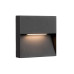 Світильник для підсвітки сходів/коридору Azzardo AZ4367 Casoria Square LED 1x7W 3000K 560Lm IP54 темно-сірий