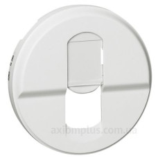 Панель розетки RJ45 кат.6 (для UTP/FTP/SFTP) Legrand Celiane біла