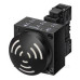 Акустичний індикатор безперервного звучання Schrack MSA1000F 230В AC/DC IP65 24кГц у зборі